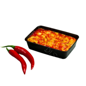 500ml Black Plastic Container – Heavy‑Duty Takeaway & Meal Prep Box (250 pcs)