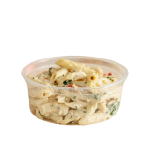 8oz Lightweight Clear Round Tub – Snap‑Lid Food Container (250 pcs)