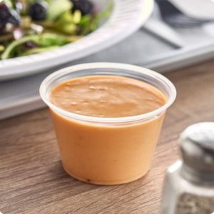 4oz Heavy‑Duty Clear Snap‑Lid Container – Portion & Sauce Cup (800 pcs)