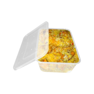 500ml Plastic Container – Heavy‑Duty Takeaway & Meal Prep Box (250 pcs)