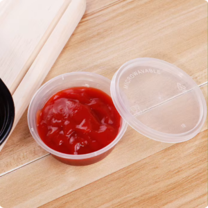 2oz Heavy‑Duty Clear Snap‑Lid Container – Portion & Sauce Cup (800 pcs)
